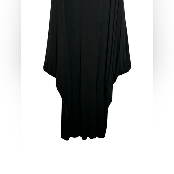 Talco Sleeveless Italian Parachute Dress Tulip Lagenlook Stretchy Tunic Dress XS - Picture 3 of 8